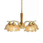 Orchid Vintage Glass Chandelier - Lamp Outdoor