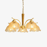 Orchid Vintage Glass Chandelier - Lamp Outdoor