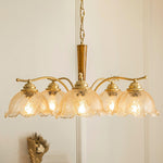 Orchid Vintage Glass Chandelier - Lamp Outdoor
