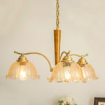 Orchid Vintage Glass Chandelier - Lamp Outdoor