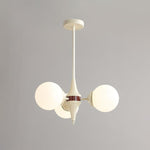 Lustra Chandelier Globe Cream Modern - Lamp Outdoor