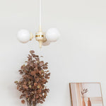 Lustra Chandelier Globe Cream Modern - Lamp Outdoor
