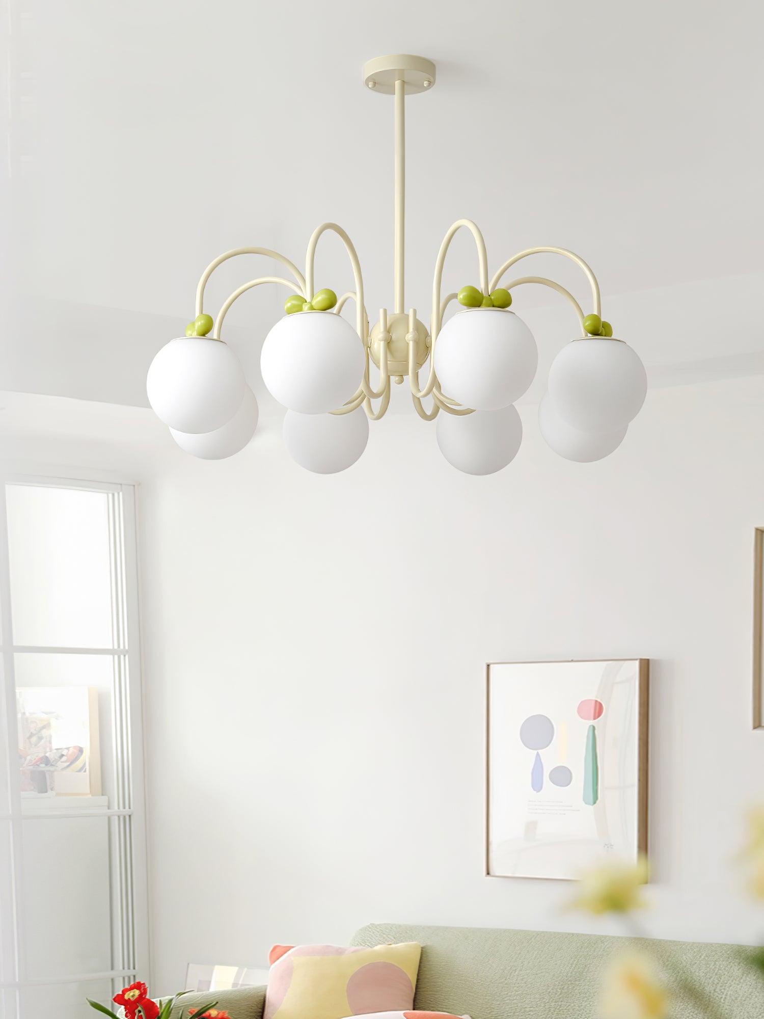 Levi Vintage Metal Chandelier - Lamp Outdoor