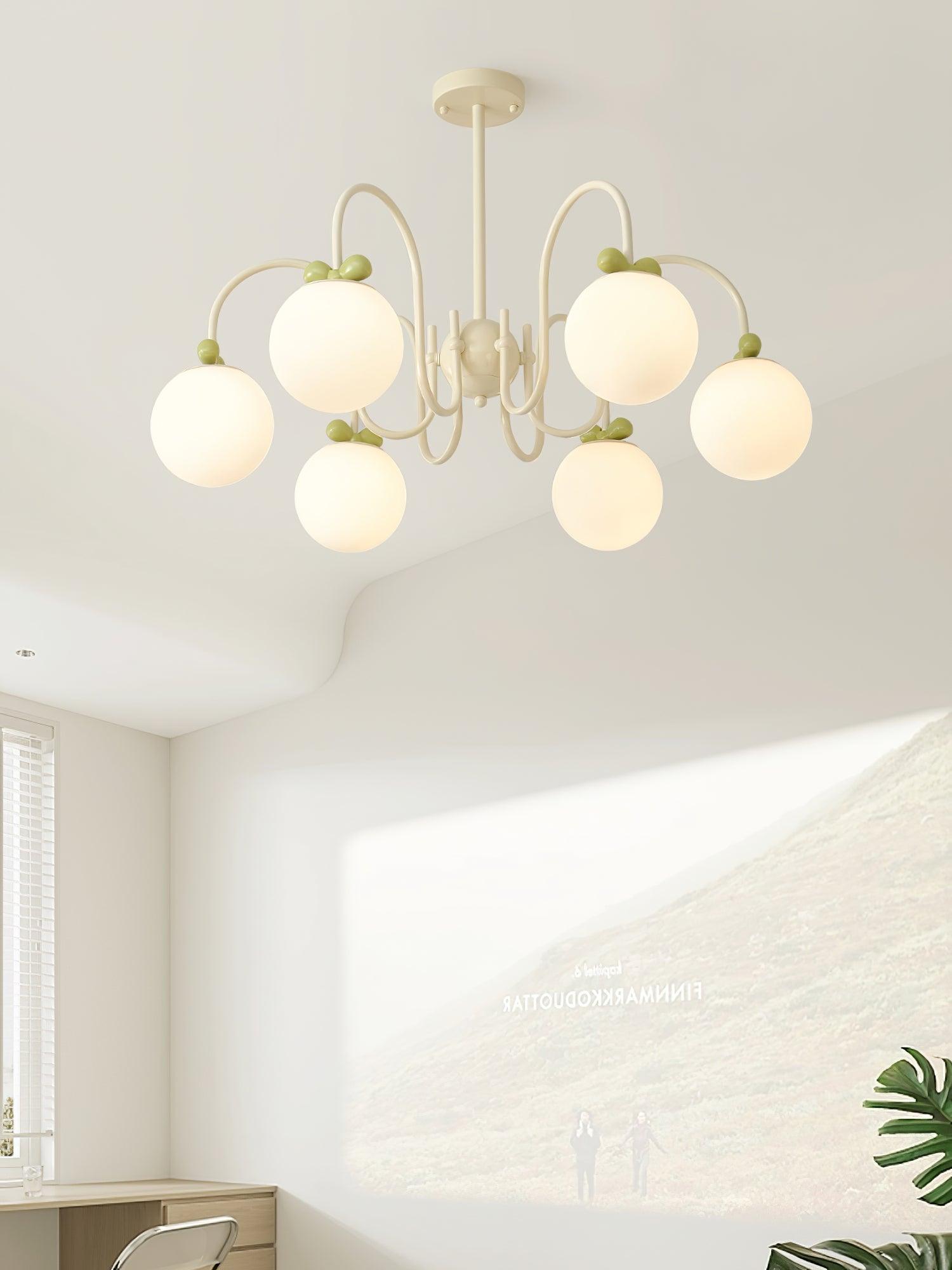 Levi Vintage Metal Chandelier - Lamp Outdoor