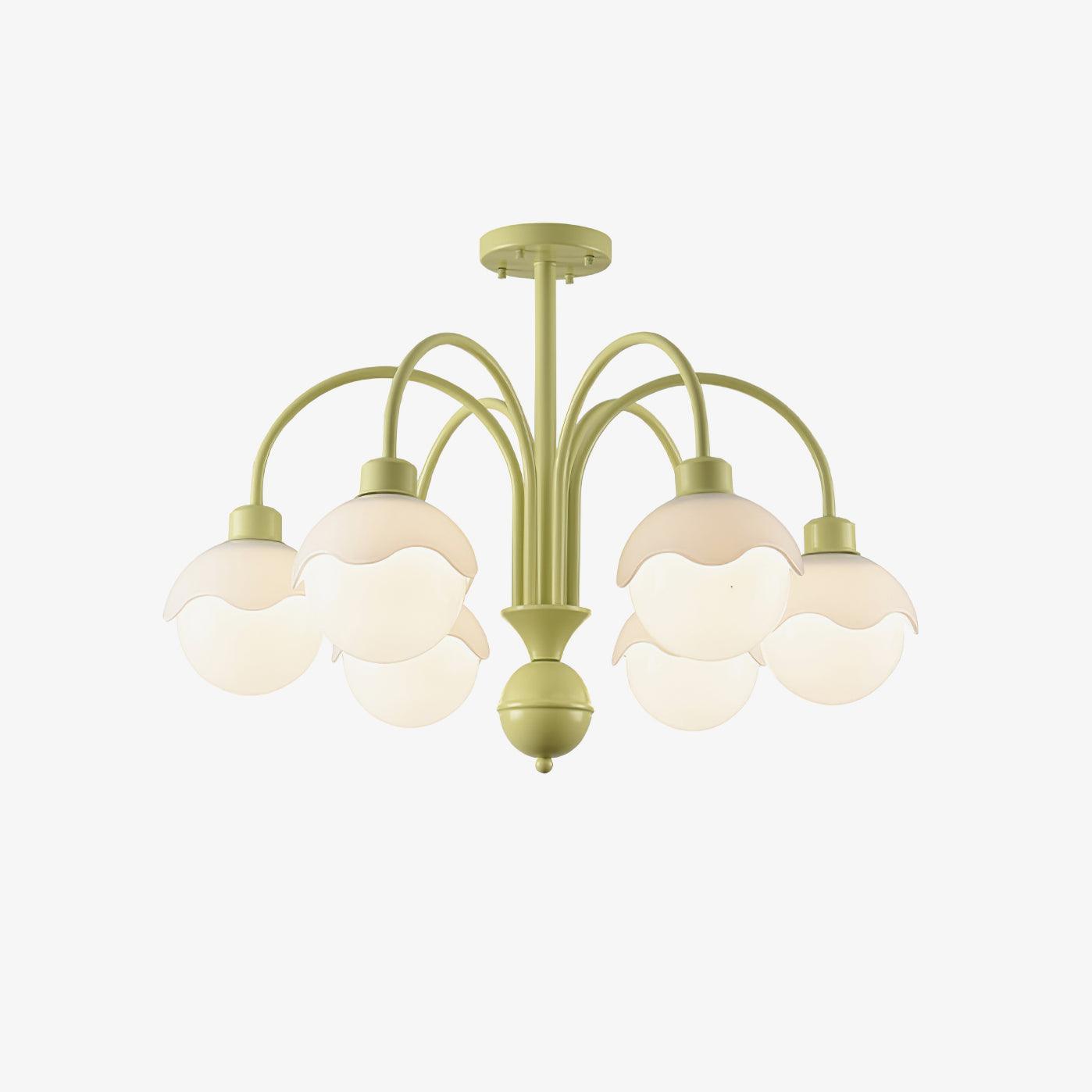 Creamy Lychee Matcha Chandelier - Lamp Outdoor