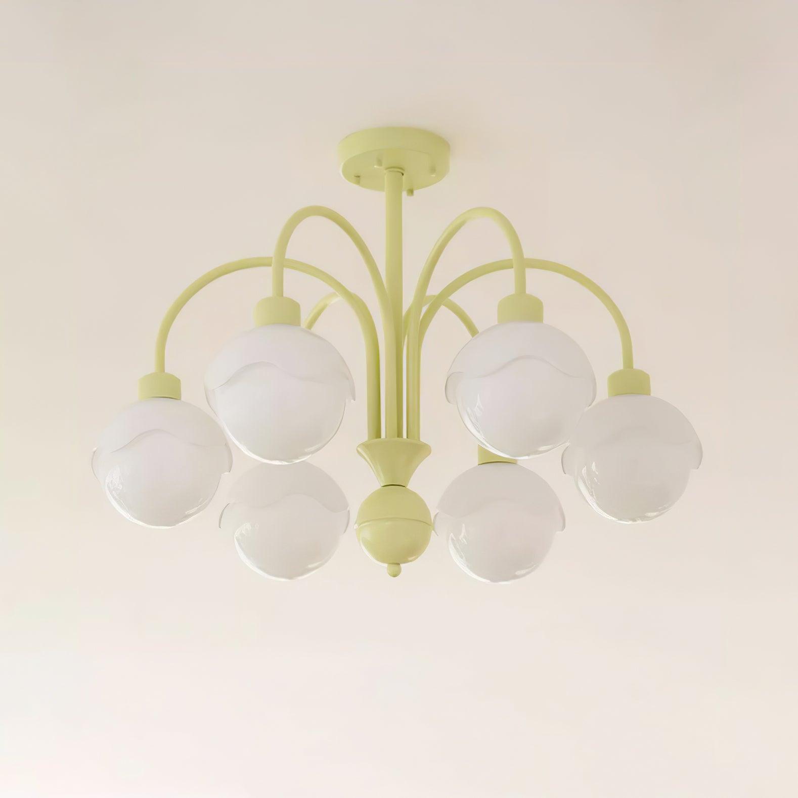 Creamy Lychee Matcha Chandelier - Lamp Outdoor