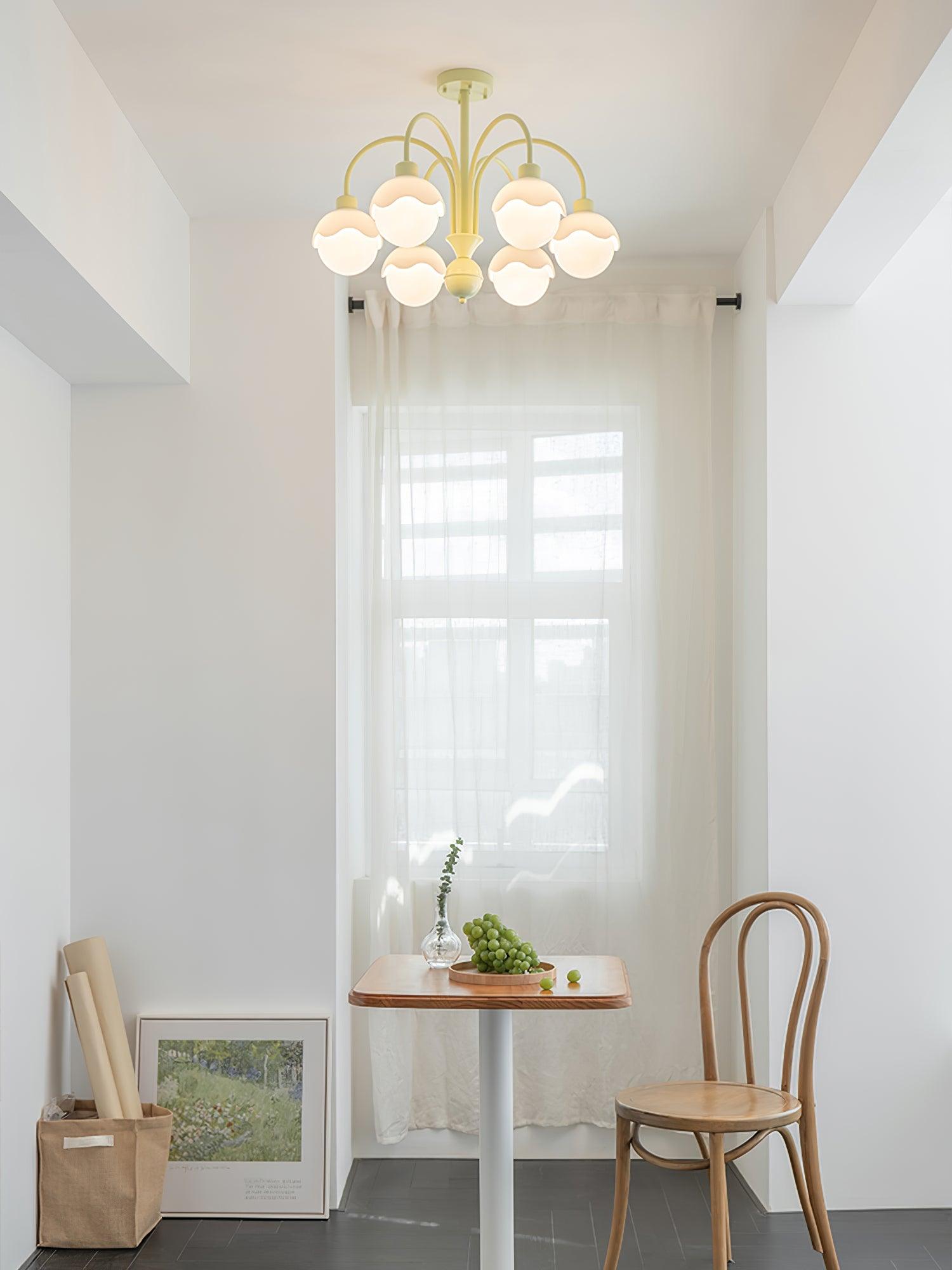 Creamy Lychee Matcha Chandelier - Lamp Outdoor