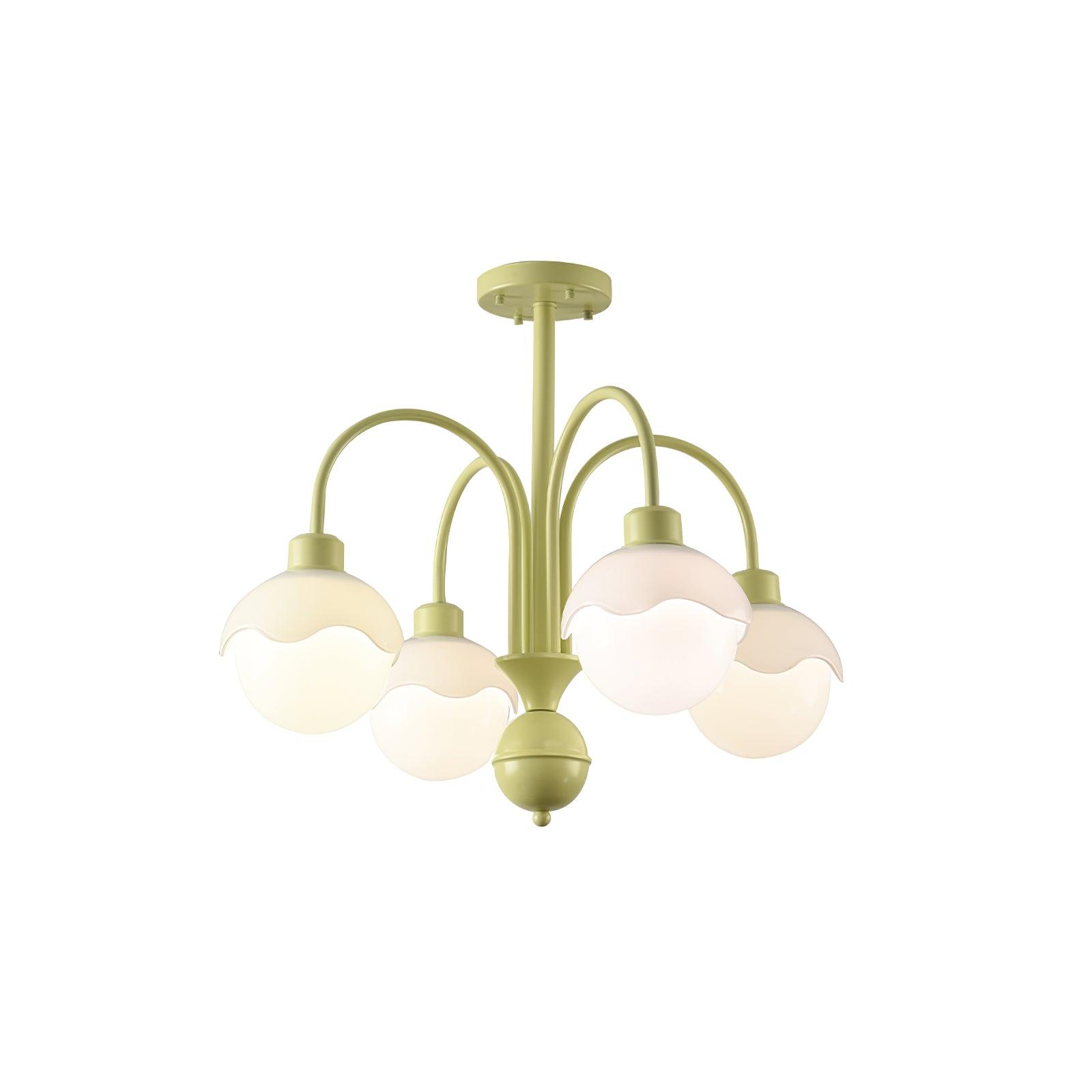 Creamy Lychee Matcha Chandelier - Lamp Outdoor