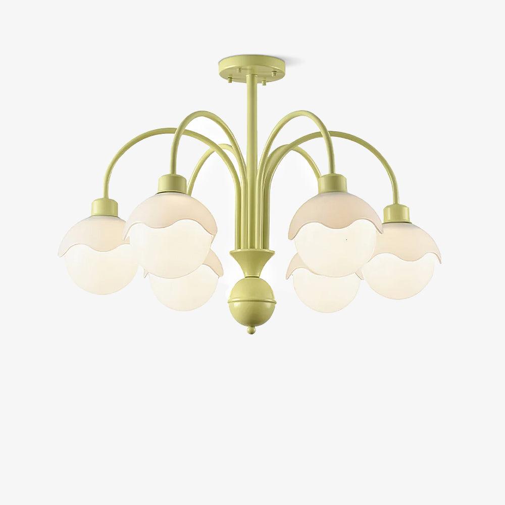 Creamy Lychee Matcha Chandelier - Lamp Outdoor