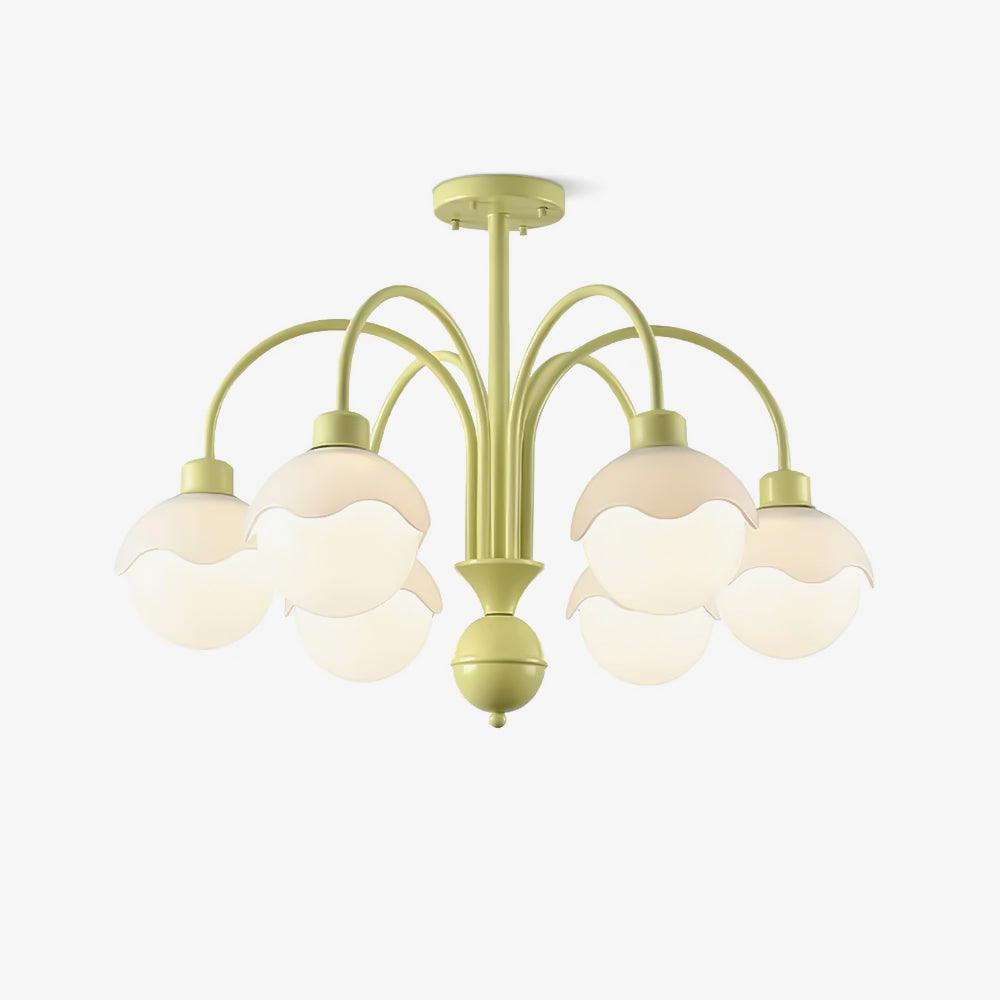 Creamy Lychee Matcha Chandelier - Lamp Outdoor