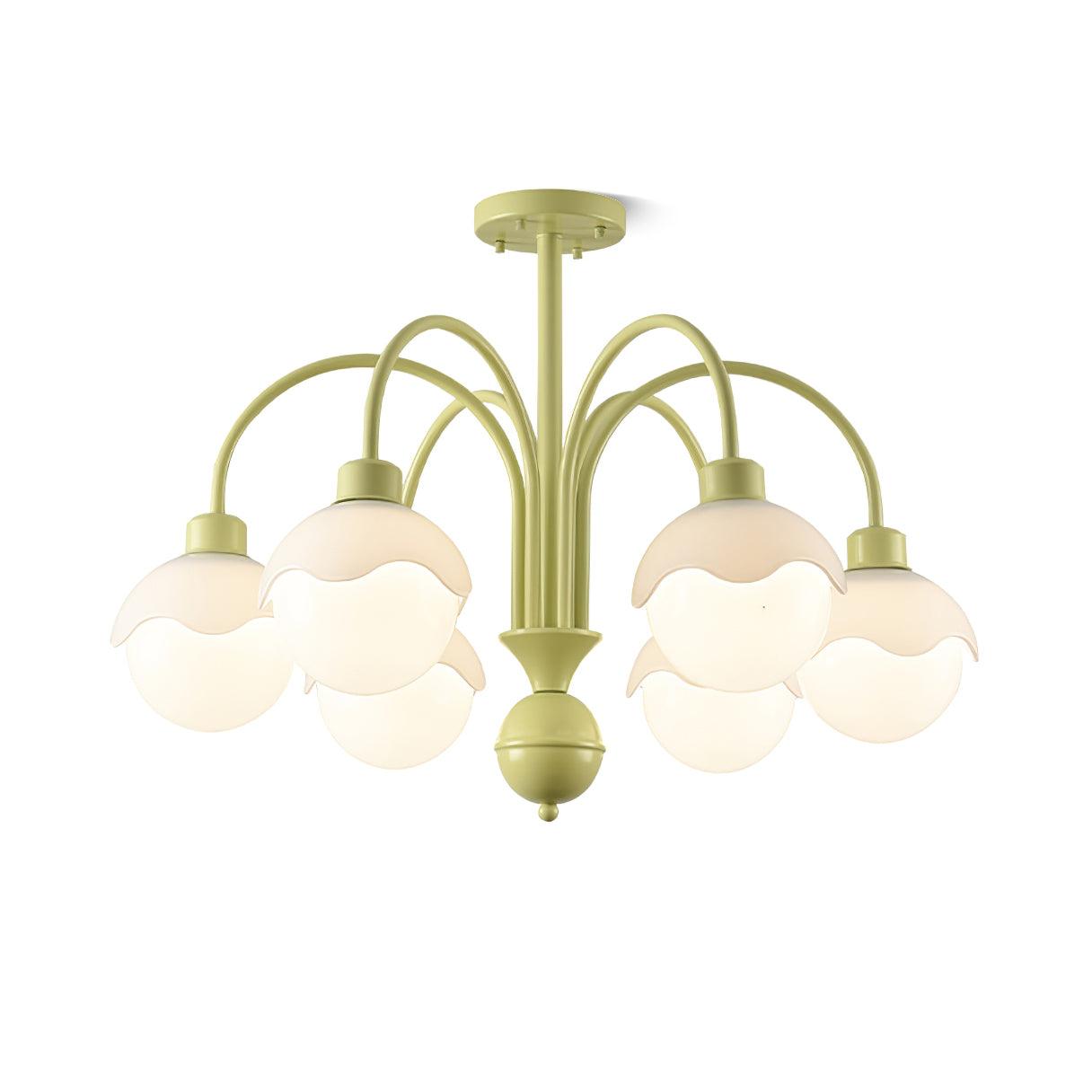 Creamy Lychee Matcha Chandelier - Lamp Outdoor