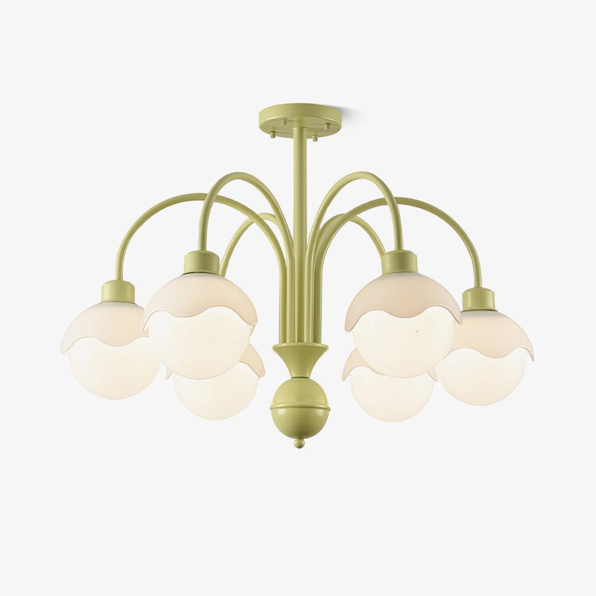 Creamy Lychee Matcha Chandelier - Lamp Outdoor