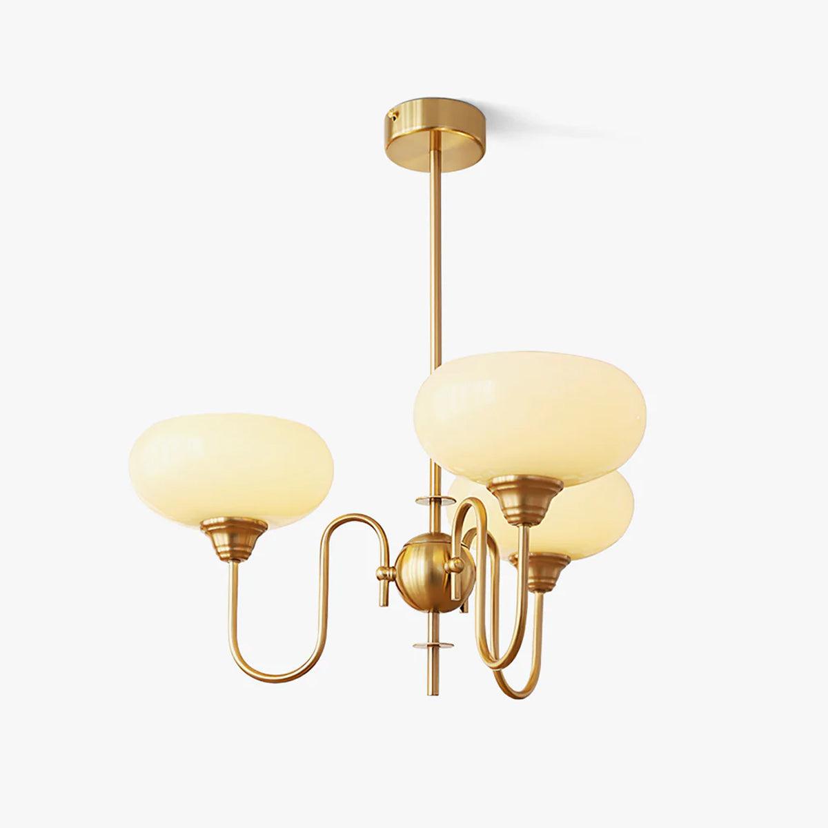 Creamy Persimmon Chandelier - Lamp Outdoor