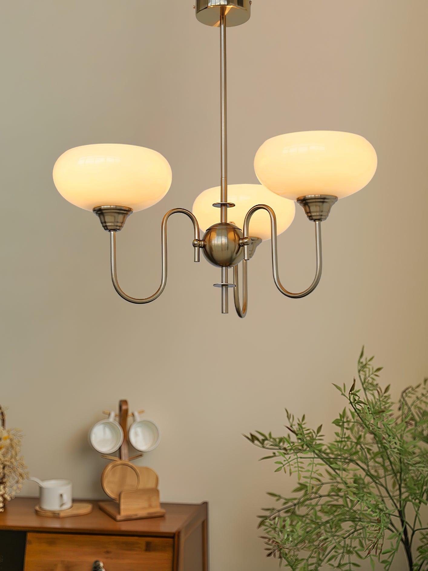 Creamy Persimmon Chandelier - Lamp Outdoor