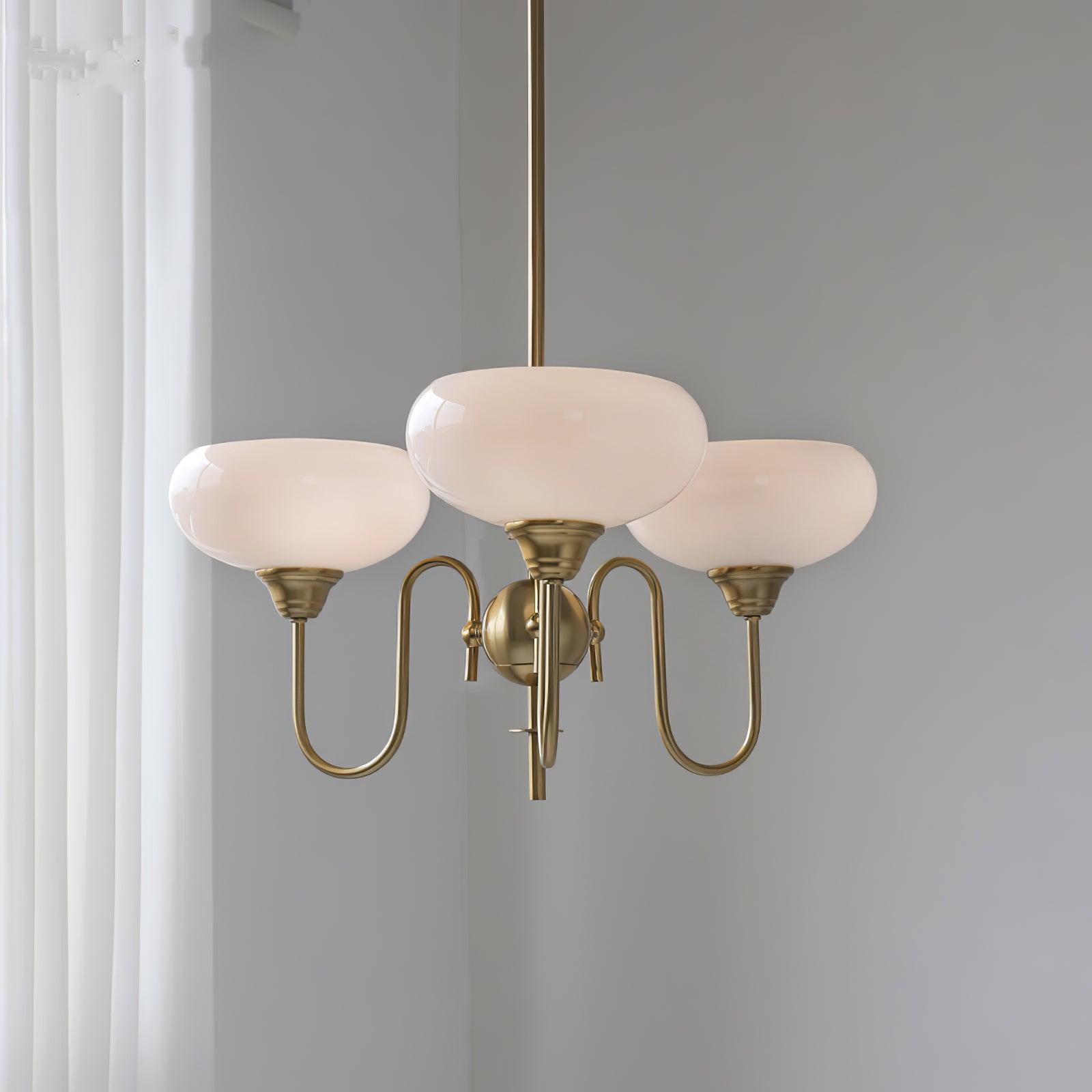 Creamy Persimmon Chandelier - Lamp Outdoor