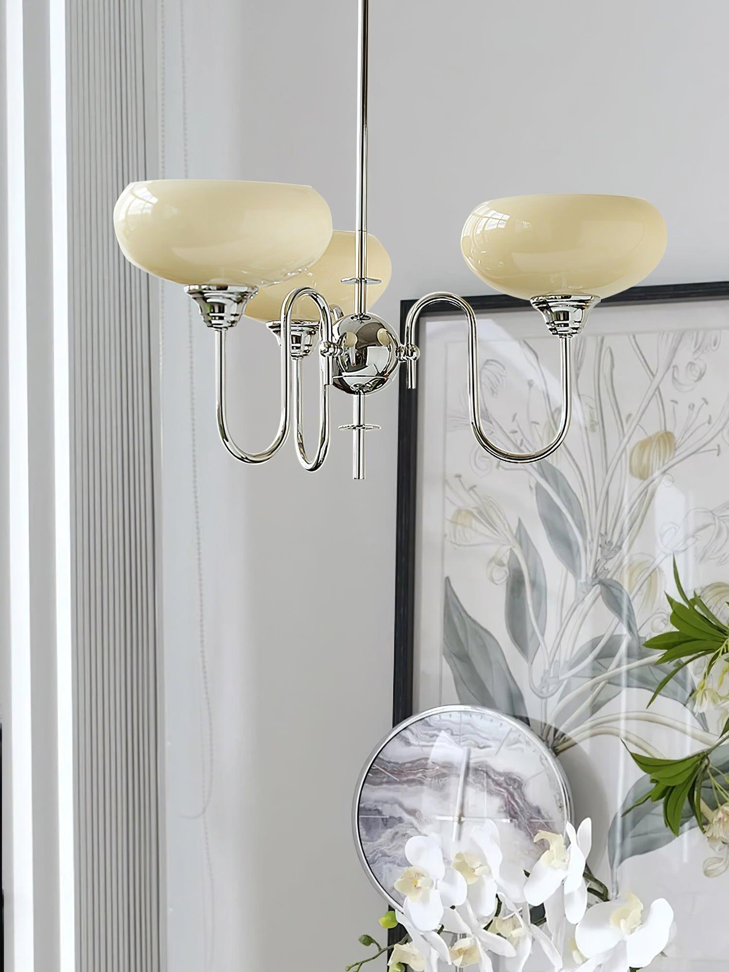 Creamy Persimmon Chandelier - Lamp Outdoor