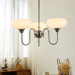 Creamy Persimmon Chandelier - Lamp Outdoor