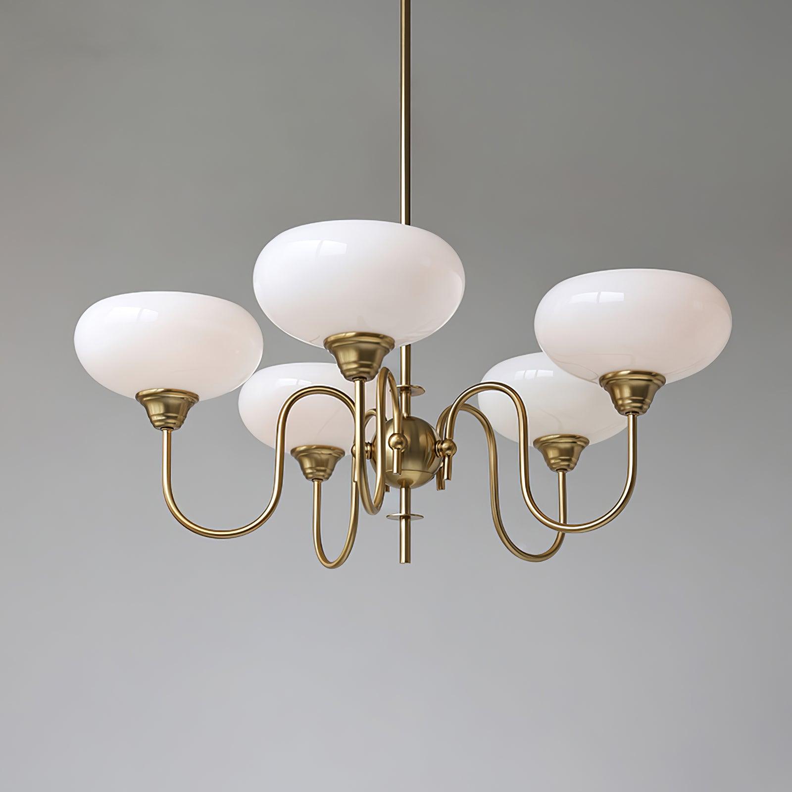 Creamy Persimmon Chandelier - Lamp Outdoor