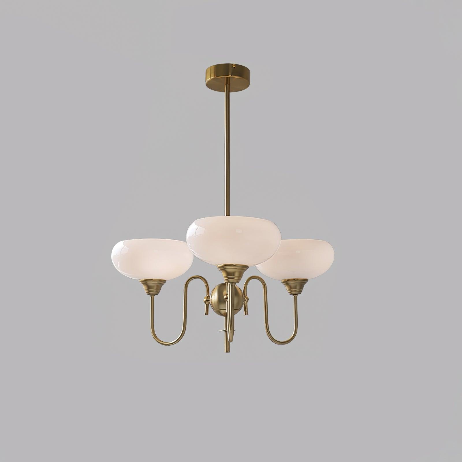 Creamy Persimmon Chandelier - Lamp Outdoor