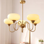 Creamy Persimmon Chandelier - Lamp Outdoor