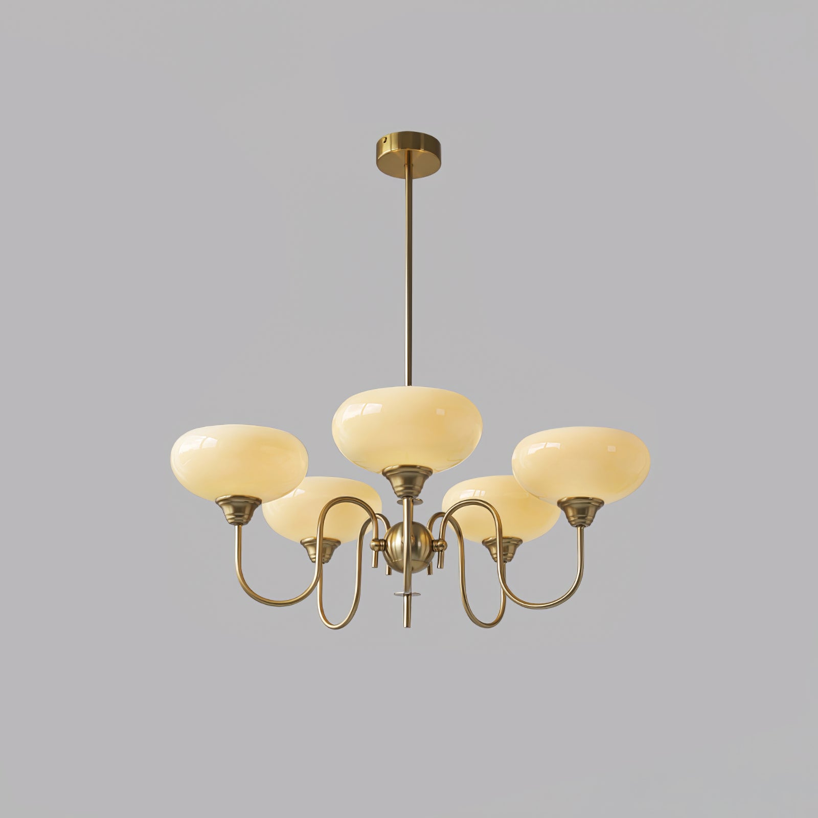 Creamy Persimmon Chandelier - Lamp Outdoor