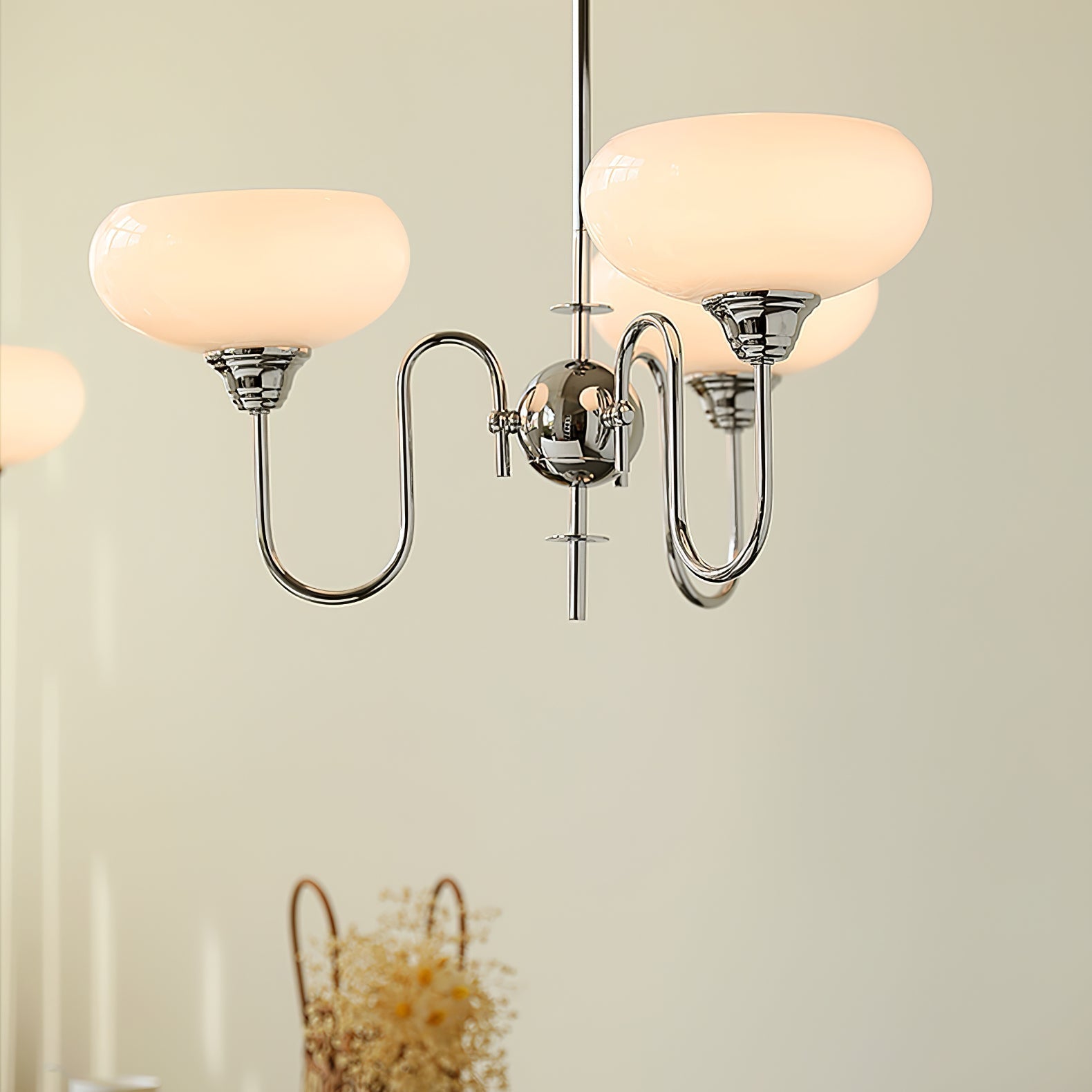 Creamy Persimmon Chandelier - Lamp Outdoor