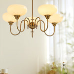 Creamy Persimmon Chandelier - Lamp Outdoor
