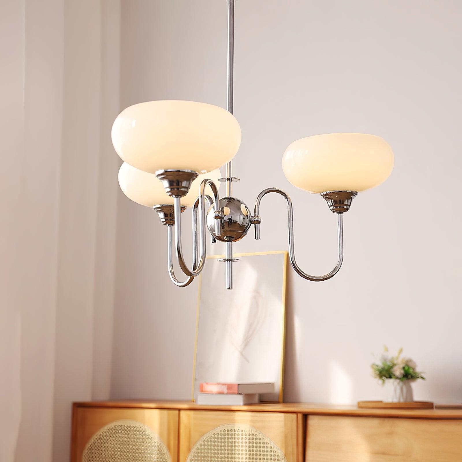 Creamy Persimmon Chandelier - Lamp Outdoor