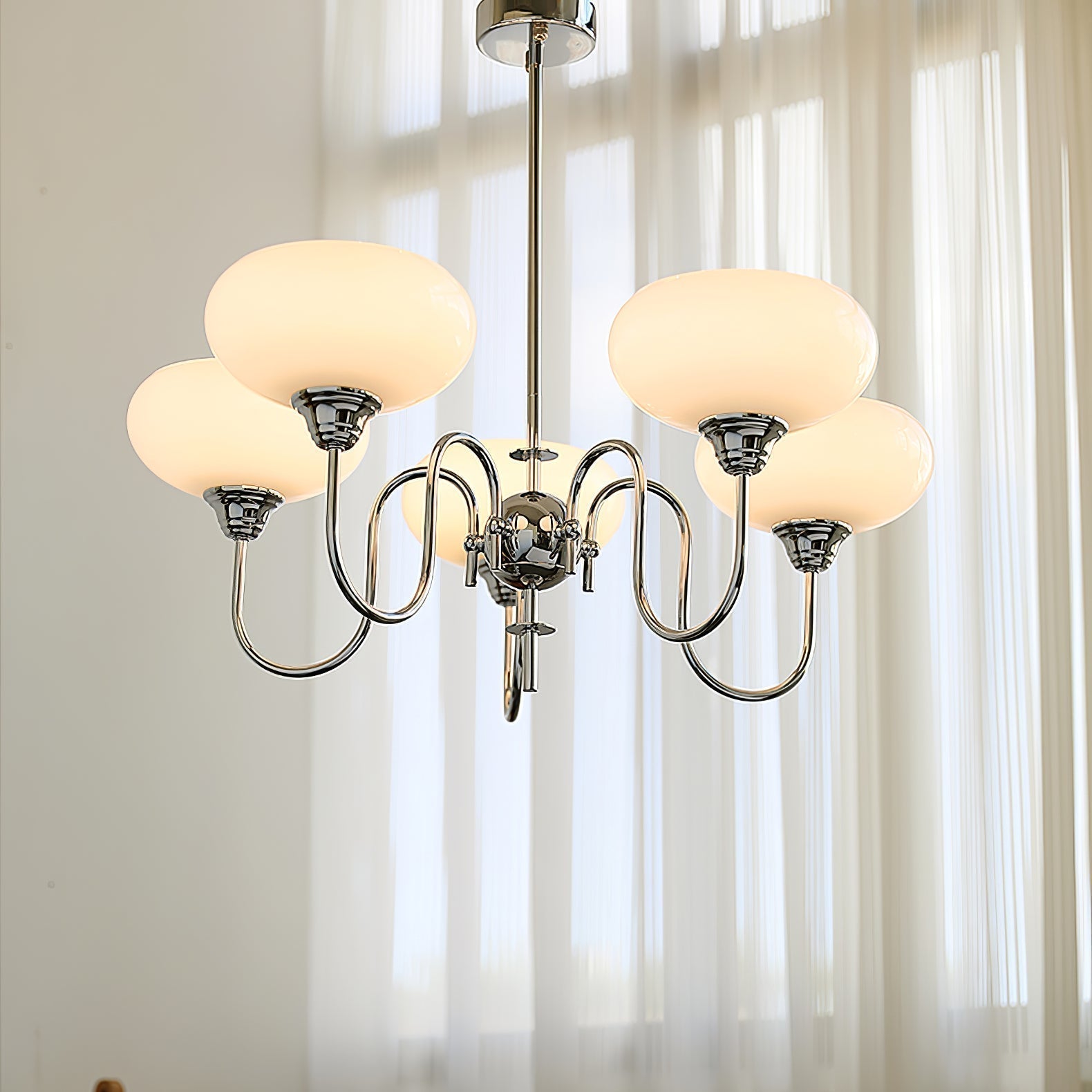 Creamy Persimmon Chandelier - Lamp Outdoor