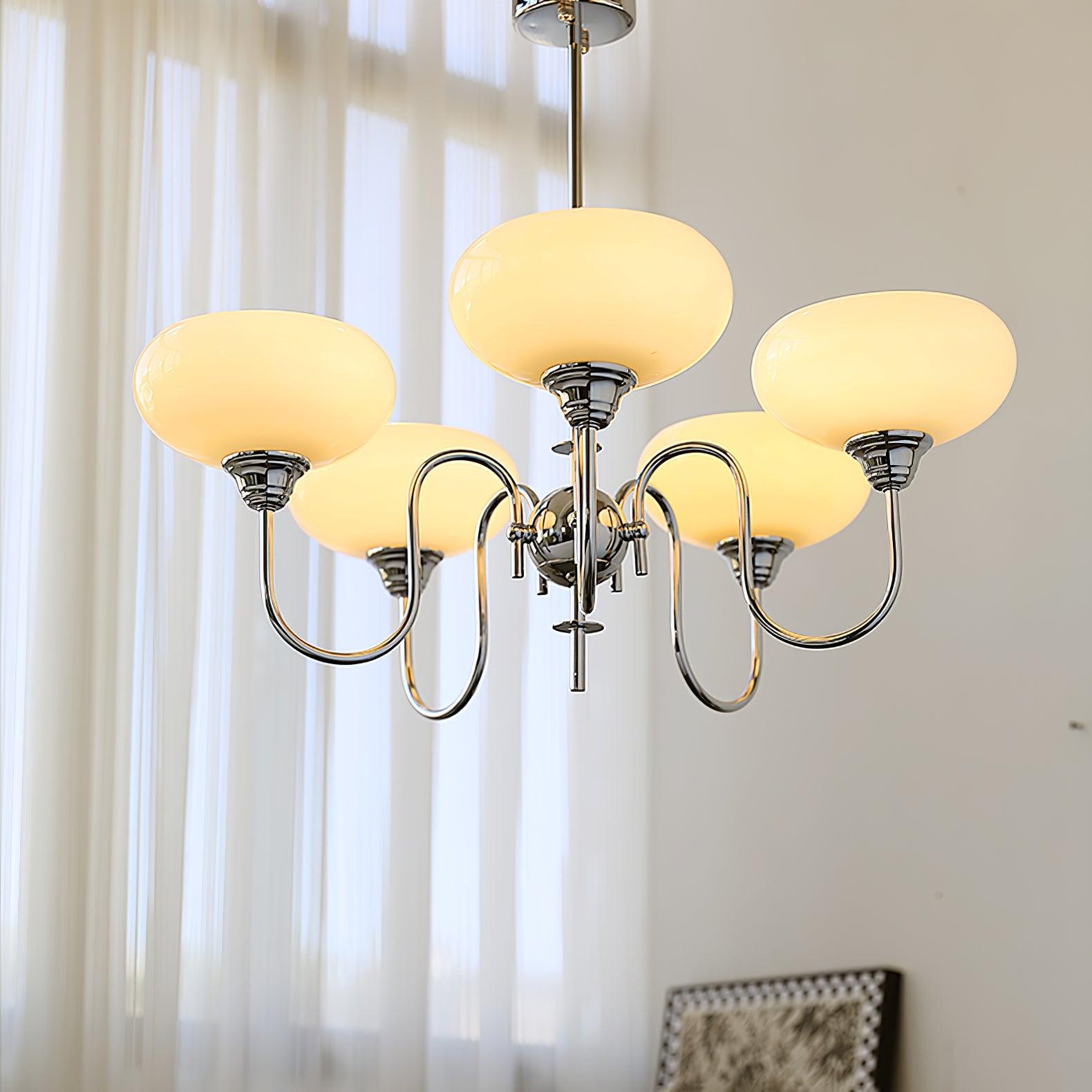 Creamy Persimmon Chandelier - Lamp Outdoor