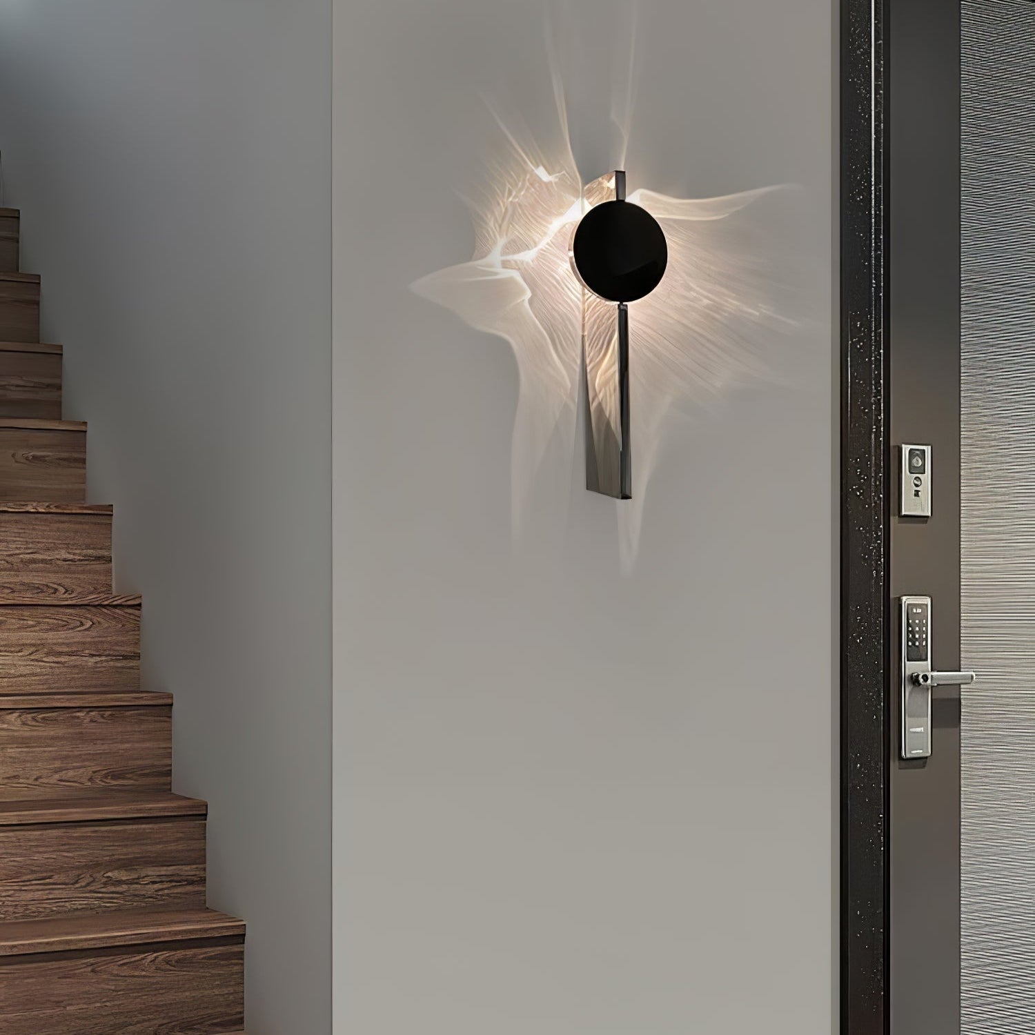 Creative Light And Shadow Wall Lamp - Lamp Outdoor