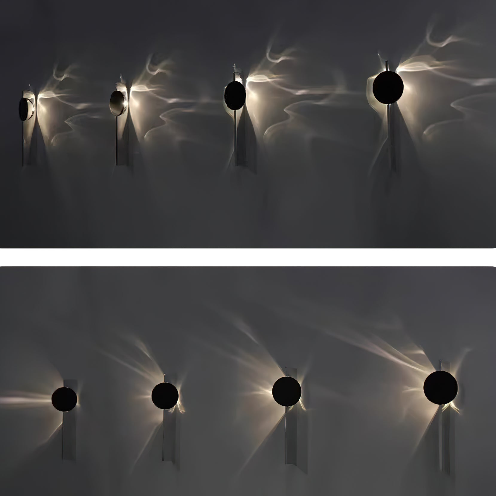 Creative Light And Shadow Wall Lamp - Lamp Outdoor