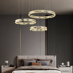 Aurora Chandelier Creative Ring - Lamp Outdoor