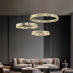 Aurora Chandelier Creative Ring - Lamp Outdoor