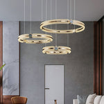 Aurora Chandelier Creative Ring - Lamp Outdoor