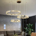Aurora Chandelier Creative Ring - Lamp Outdoor