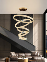 Aurora Chandelier Creative Ring - Lamp Outdoor
