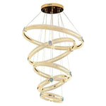 Aurora Chandelier Creative Ring - Lamp Outdoor