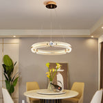 Aurora Chandelier Creative Ring - Lamp Outdoor