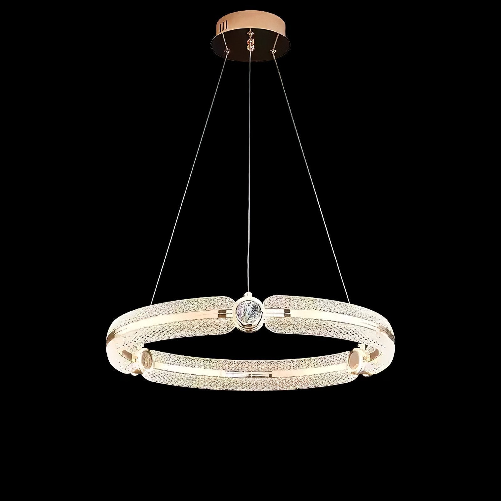 Aurora Chandelier Creative Ring - Lamp Outdoor