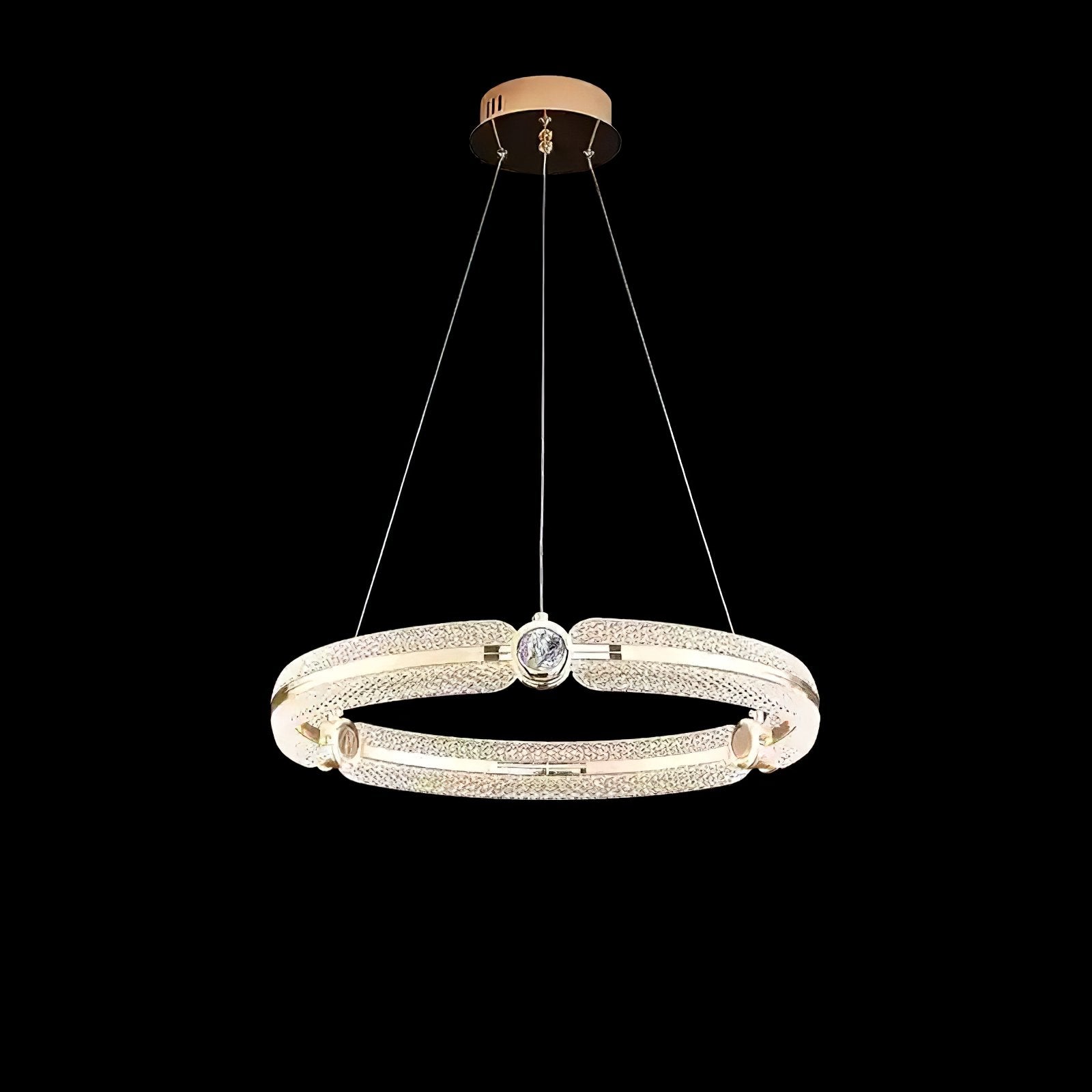 Aurora Chandelier Creative Ring - Lamp Outdoor