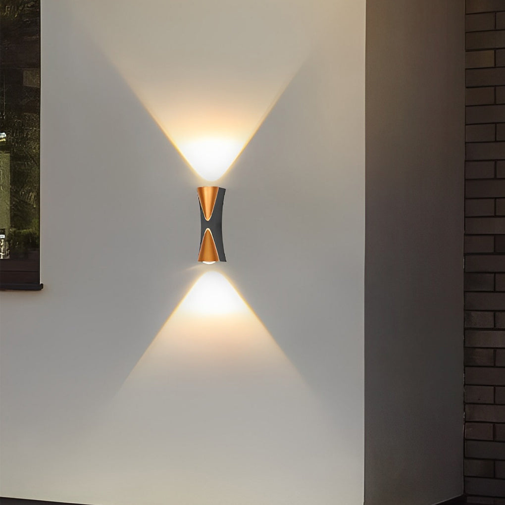 Creative Up and Down Lights LED Waterproof Modern Outdoor Wall Lamp - Lamp Outdoor