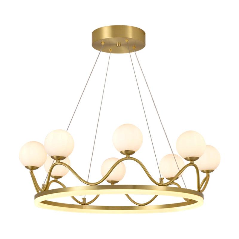 Crown Brass Chandelier - Lamp Outdoor