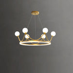 Crown Brass Chandelier - Lamp Outdoor