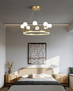 Crown Brass Chandelier - Lamp Outdoor
