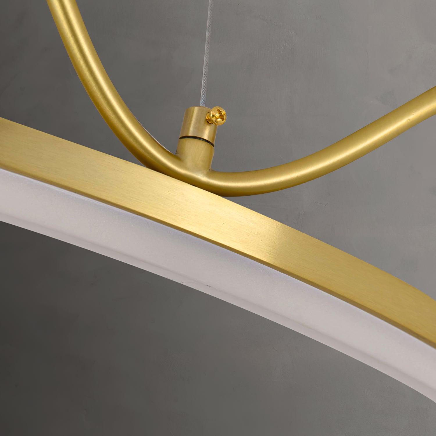 Crown Brass Chandelier - Lamp Outdoor