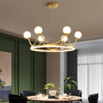 Crown Brass Chandelier - Lamp Outdoor