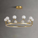 Crown Brass Chandelier - Lamp Outdoor