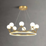 Crown Brass Chandelier - Lamp Outdoor