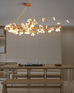 Lustra Chandelier Branch Stone Organic - Lamp Outdoor